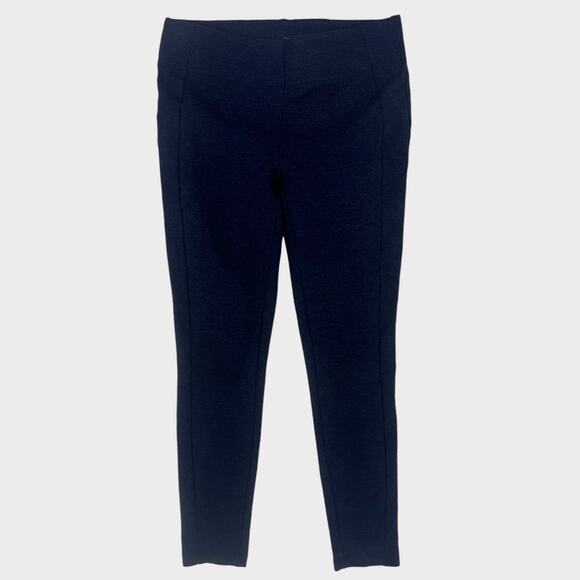 Ann Taylor LOFT Dark Gray Small Pull On Pants Rayon Nylon Blend - Picture 1 of 6